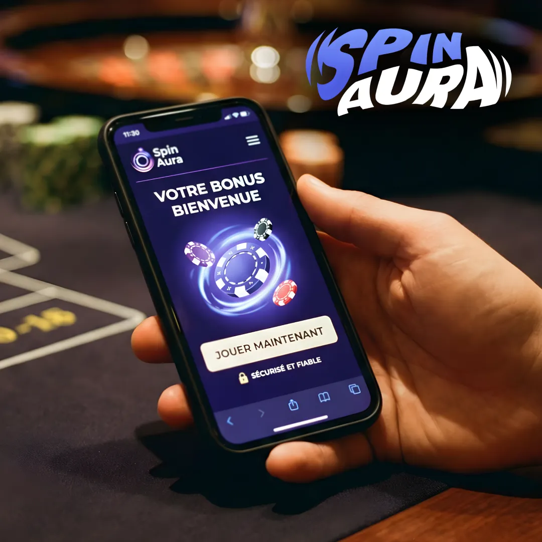 SpinAura casino bonus