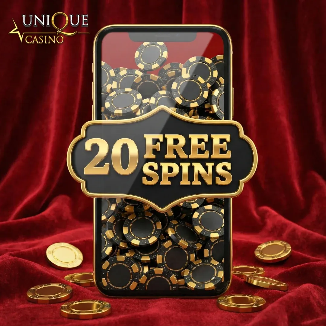 Unique Casino 20 Free Spins