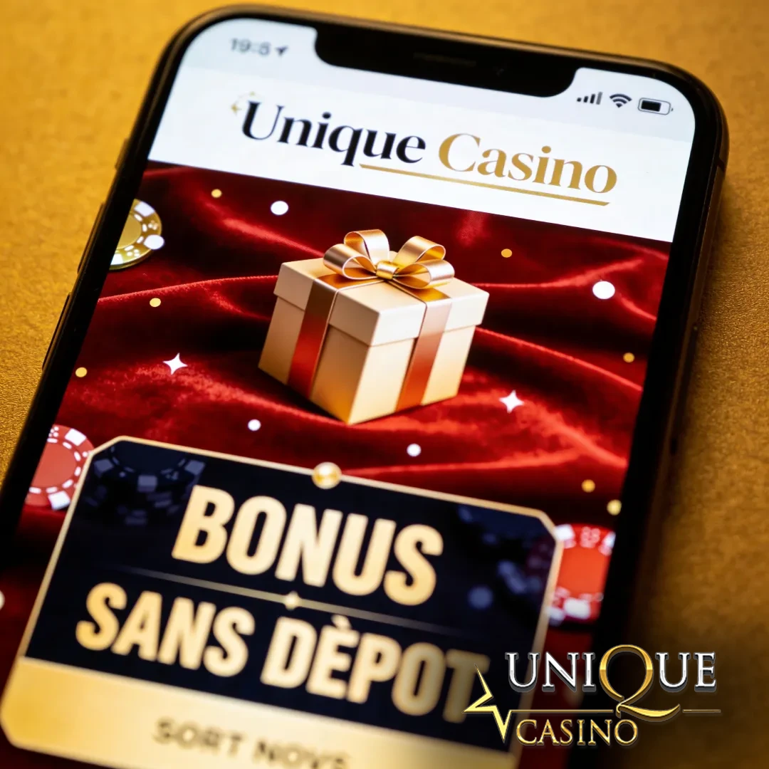 Unique Casino bonus sans dépôt